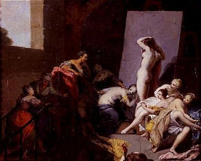 23-L'artista nello studio